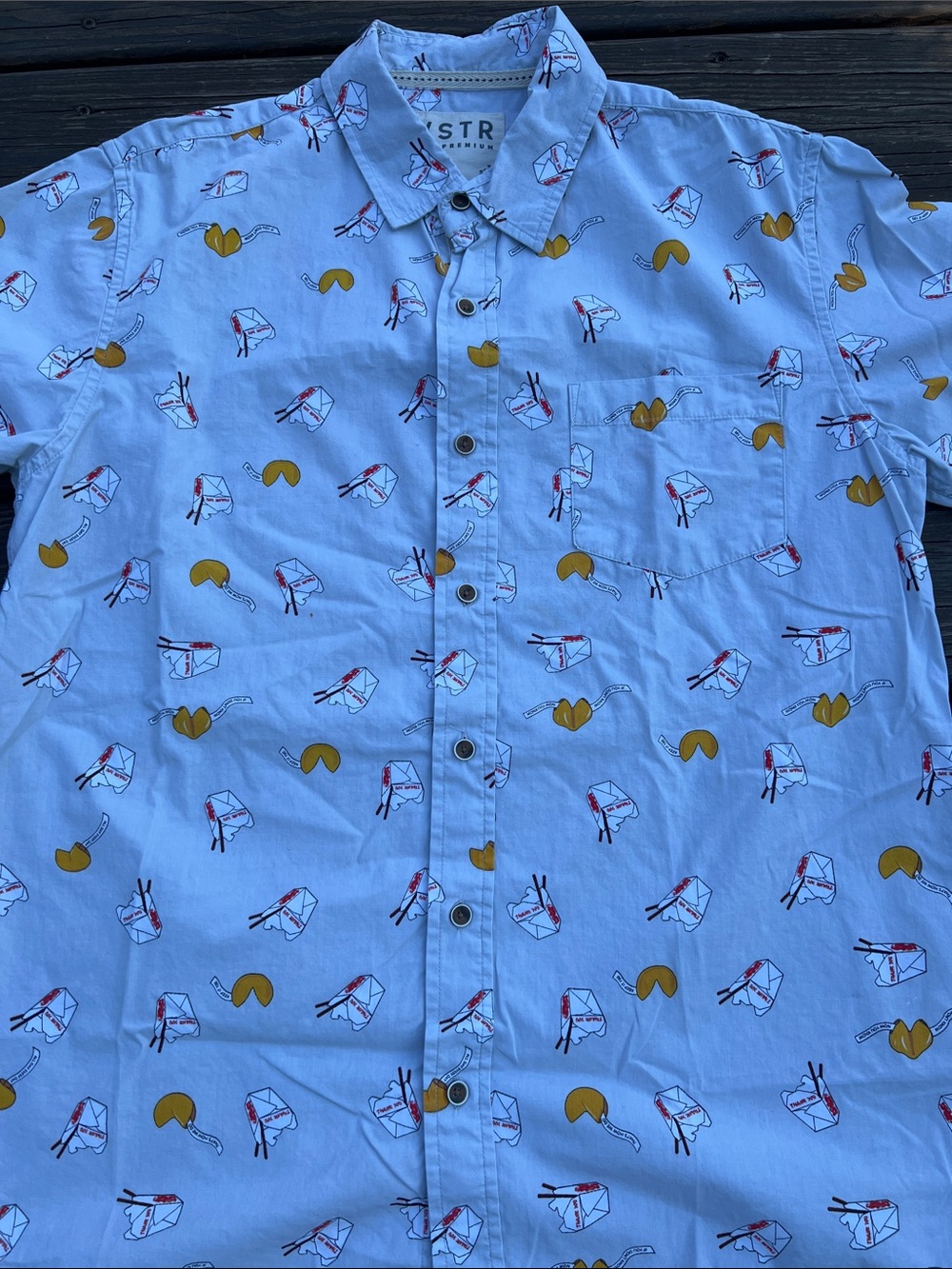 VSTR Button Down Men’s Shirt
Chinese Takeout 🥡
